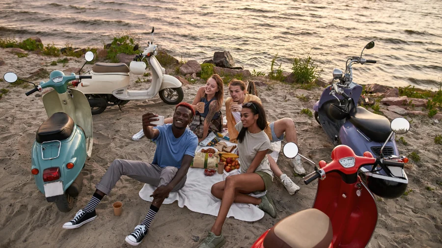 Picknickplekken die je kunt bereiken met een elektrische scooter