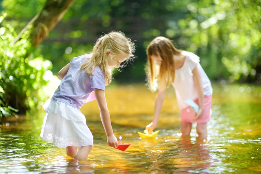 Zomer plekken om de hitte te verslaan