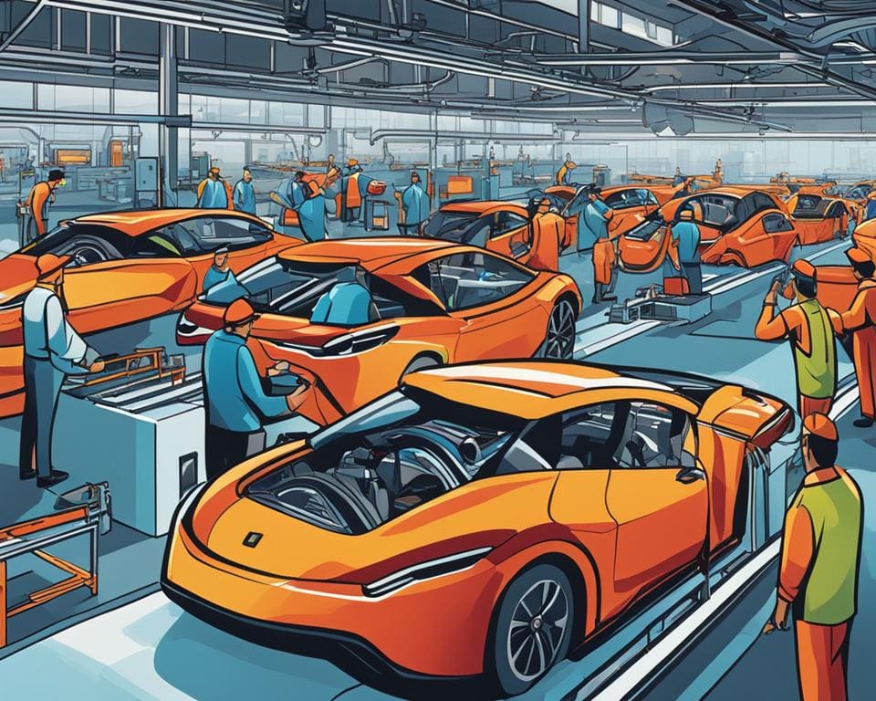 Evolutie van de auto-industrie