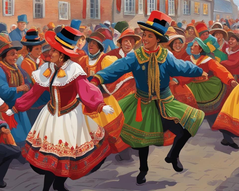 Folklorefestival in Binche