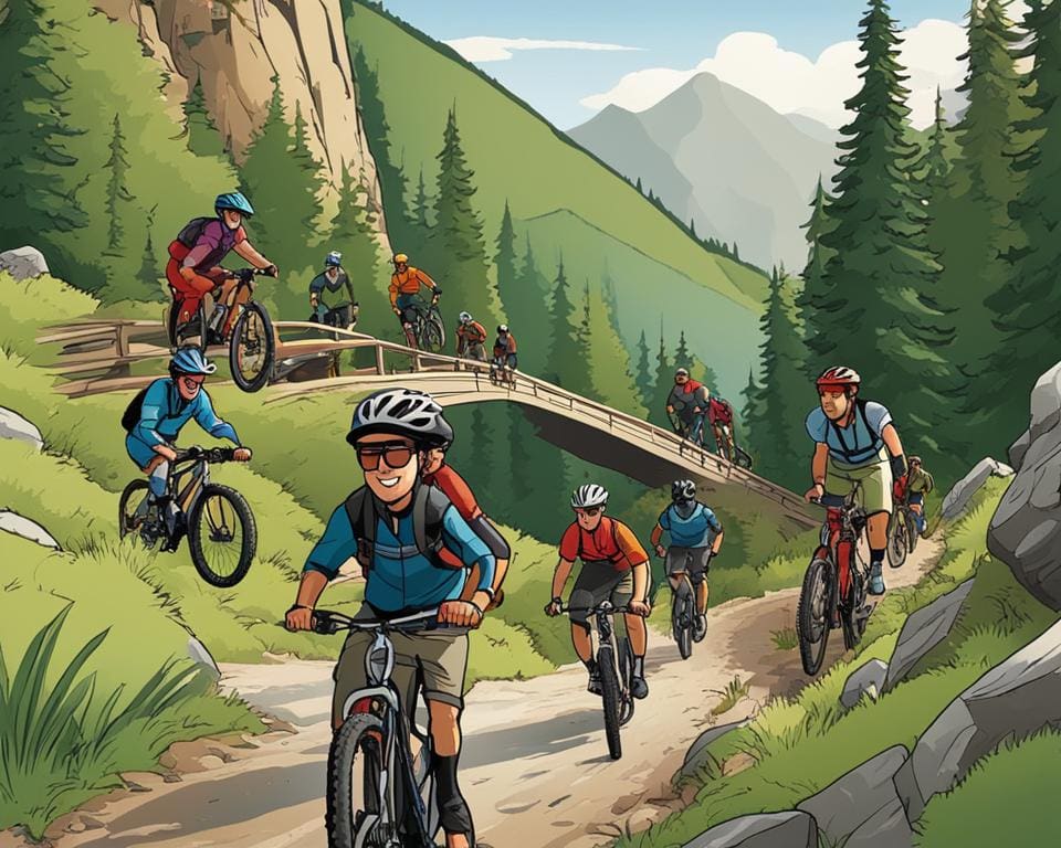 MTB-programma voor het overbruggen van generatiekloven