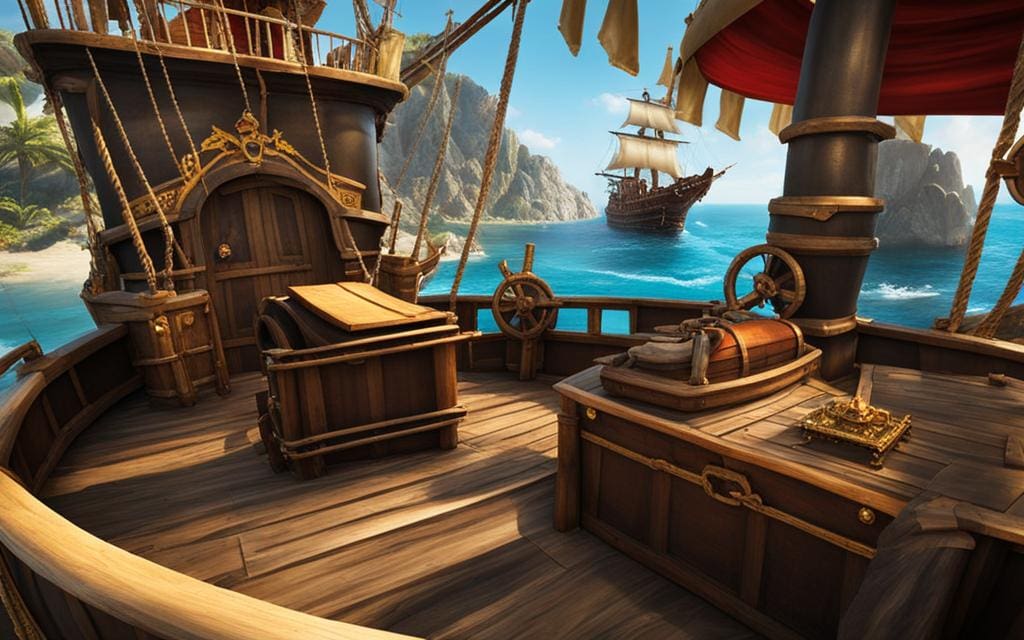 Piratenattractie bij Captain Jack Pretpark