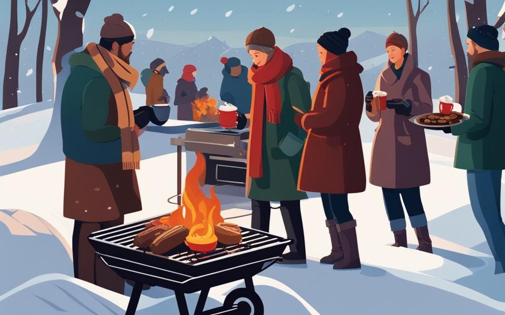 Wat is een winter barbeque