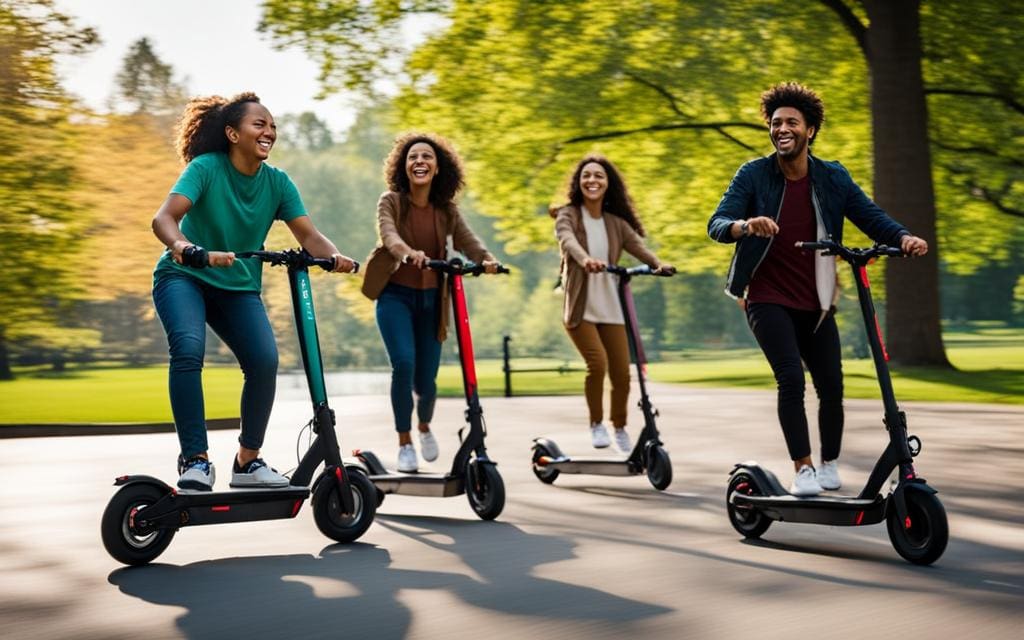e-scooter huren voordelen