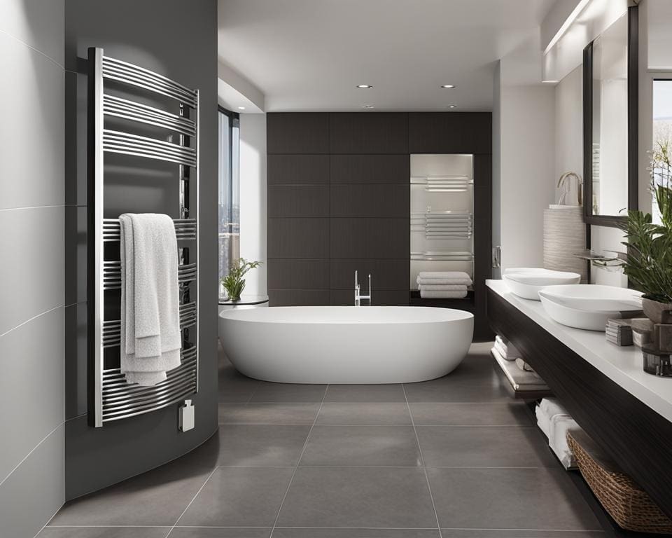 handdoekdroger voor eigentijdse badkamers