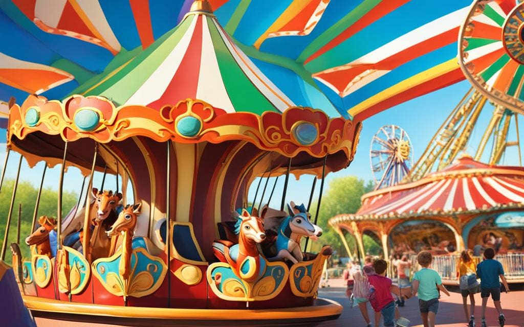 pretpark kinderen