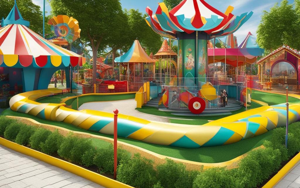 pretpark met peuterzone