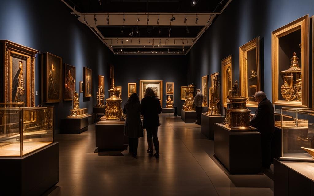 tentoonstelling muziekinstrumenten