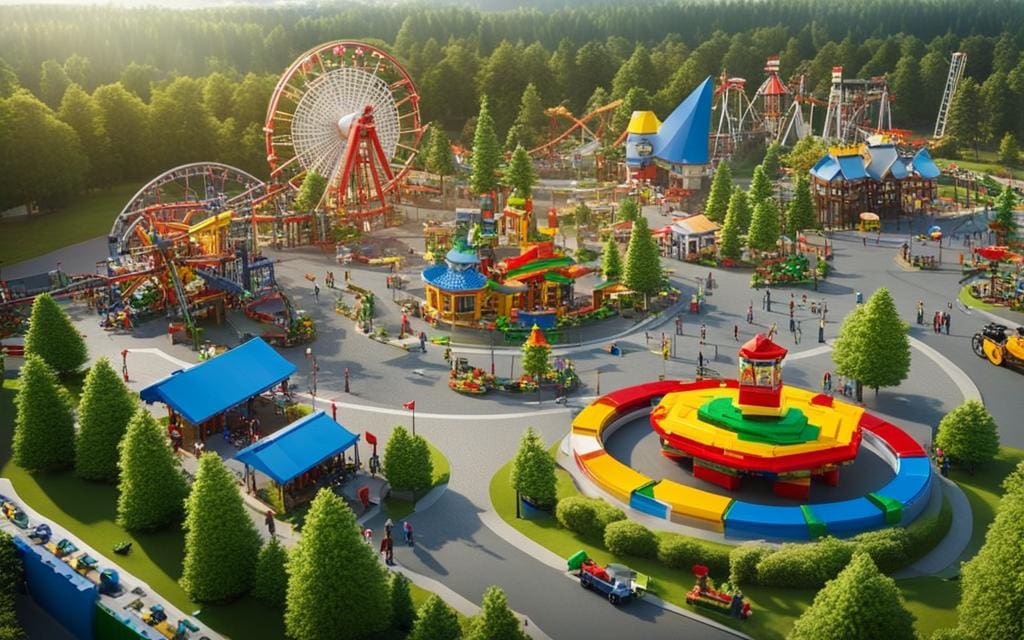 toekomstig legoland-pretpark
