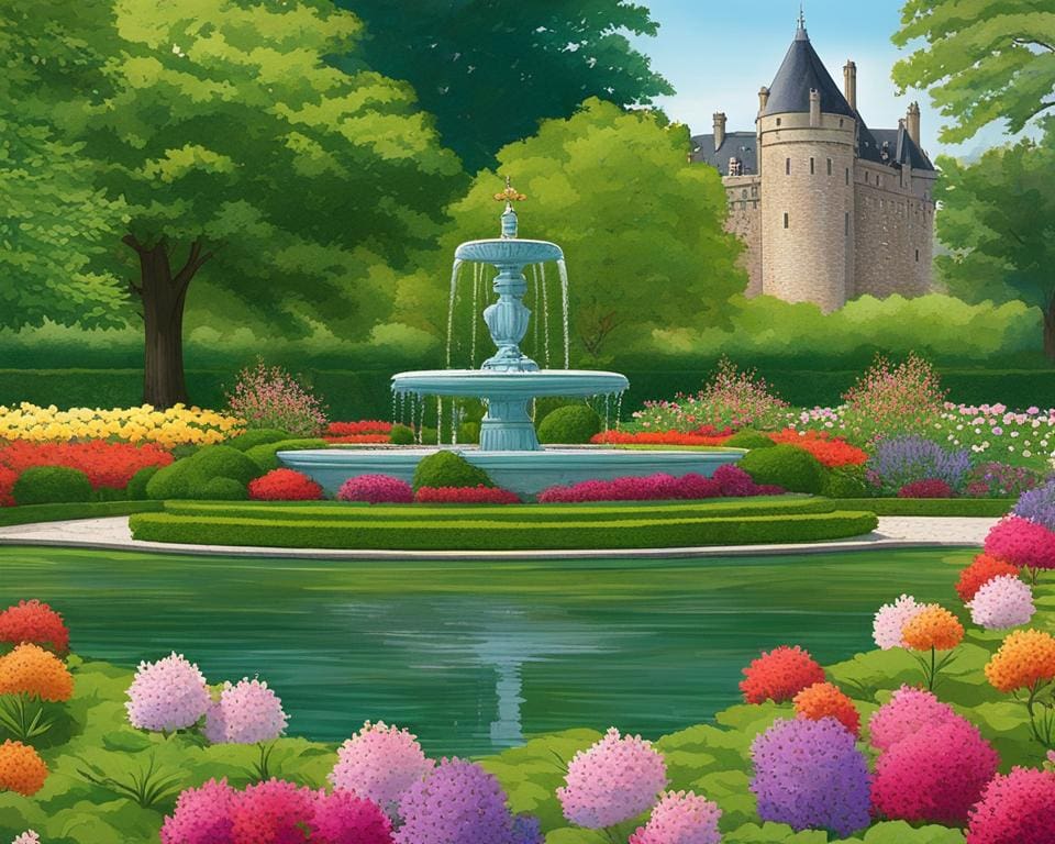 tuinen van Gaasbeek Kasteel