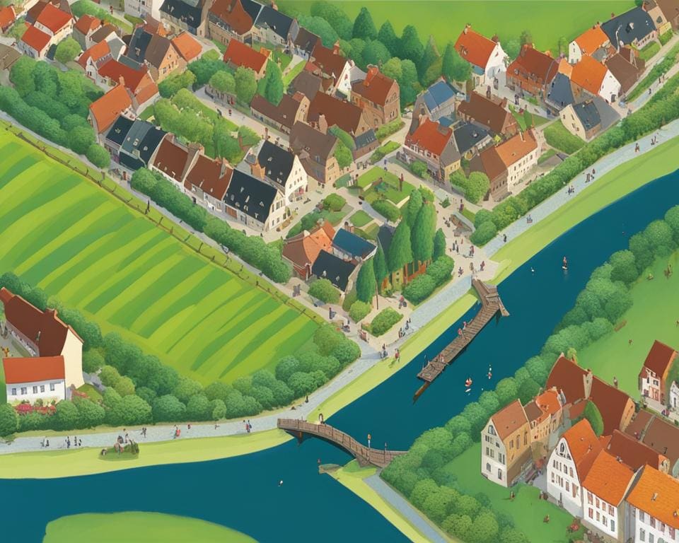 wandelroutes in Damme