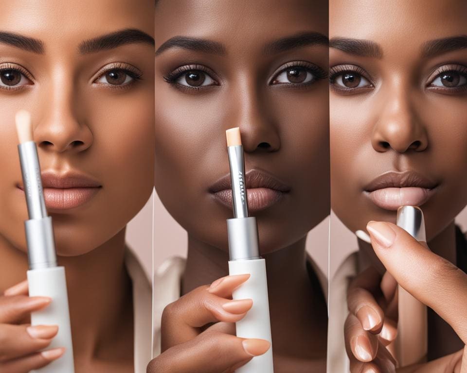 Concealer aanbrengen