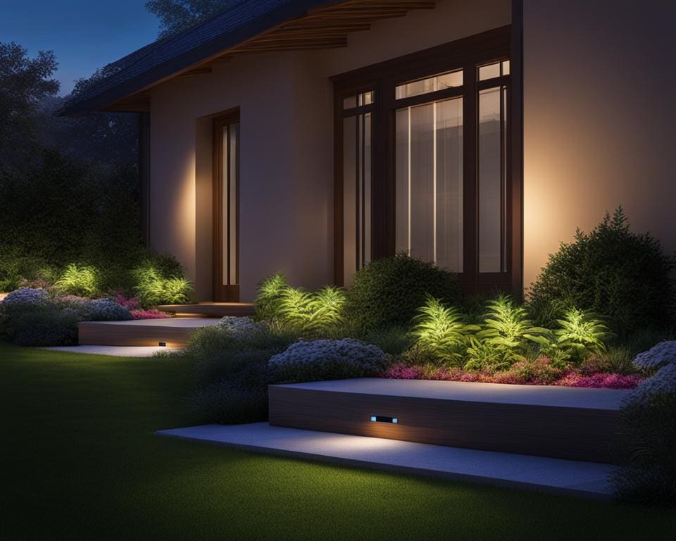 Draadloze tuinverlichting