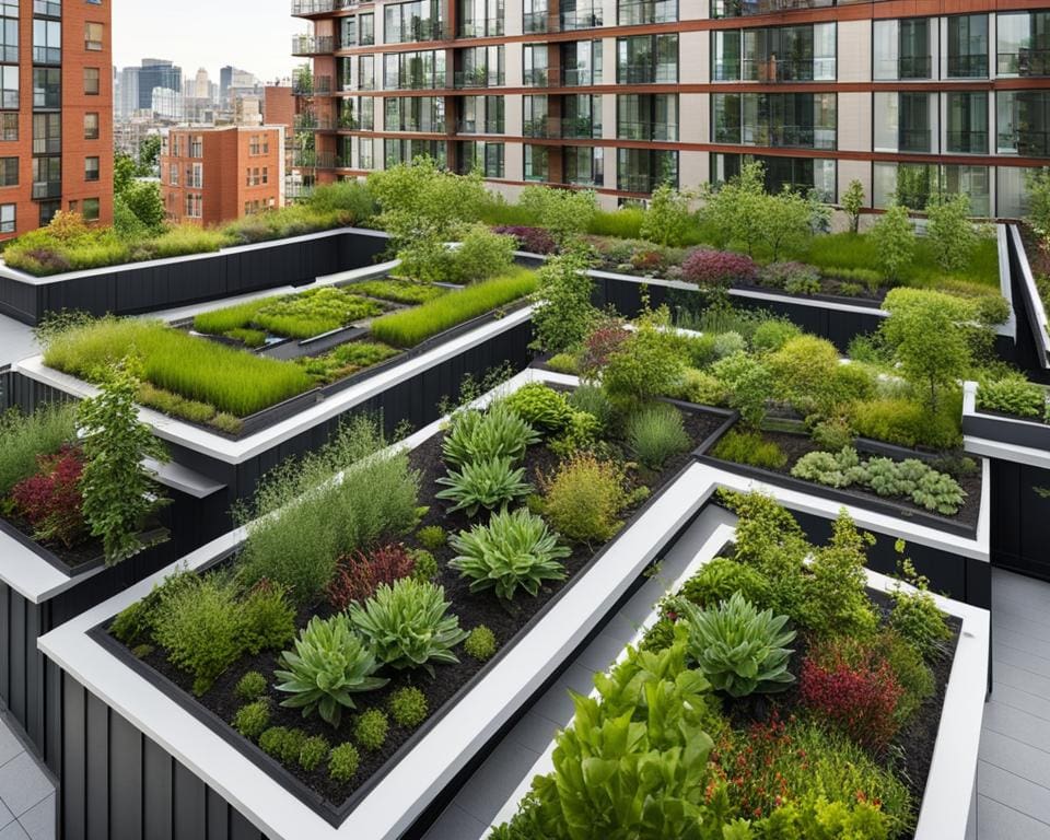 Groene Daken en Stadsvergroening in Woonprojecten