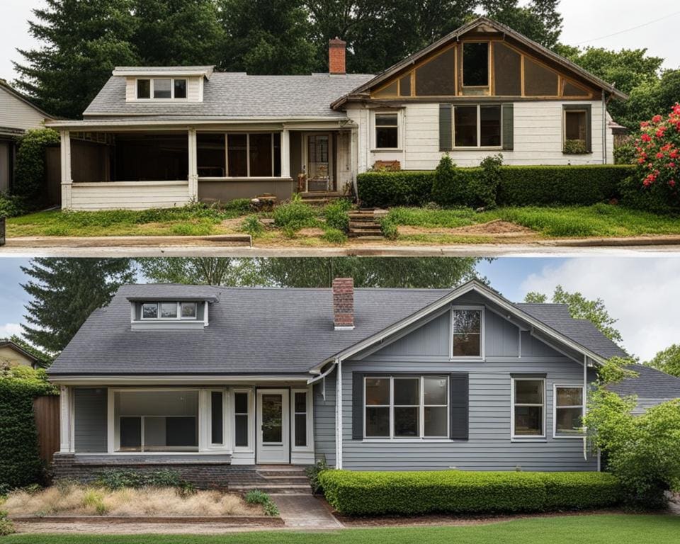 Huisrenovatie en verbouwing