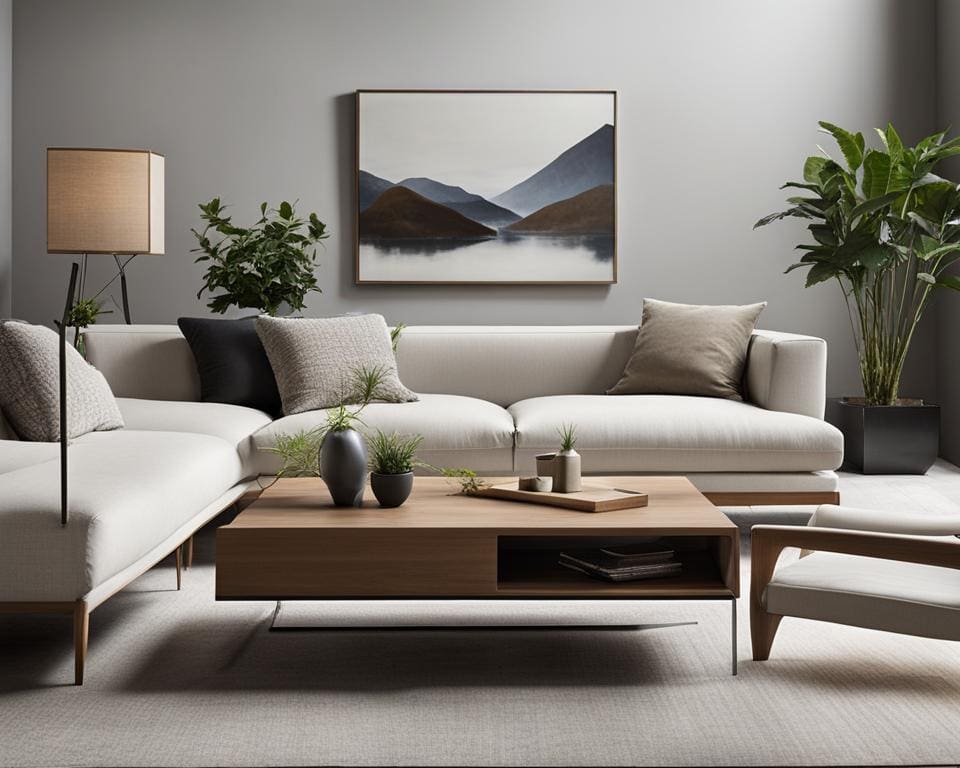 Minimalistische meubels