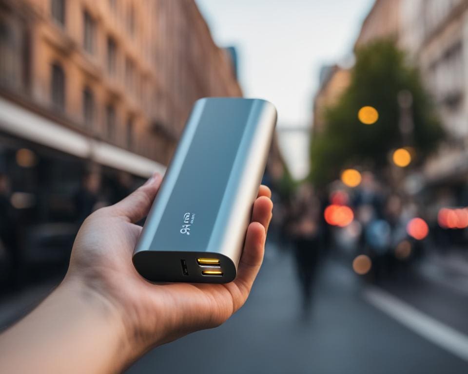 Mobiele oplader