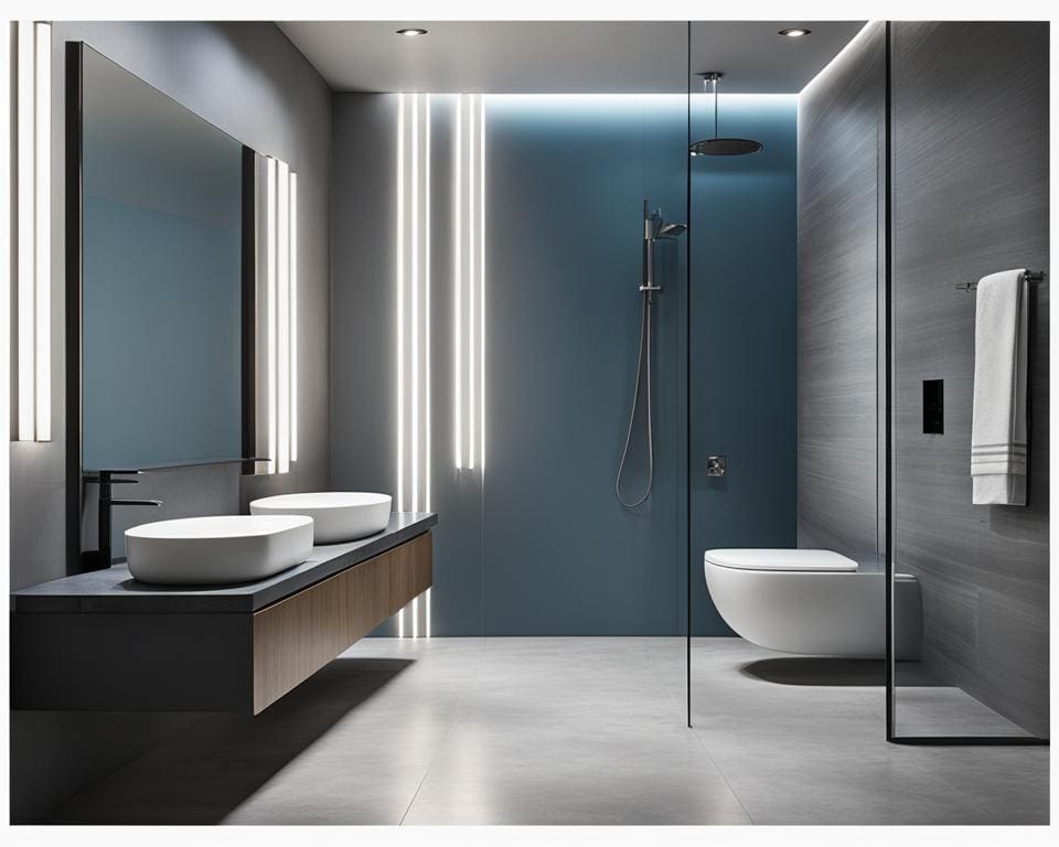 Moderne badkamer