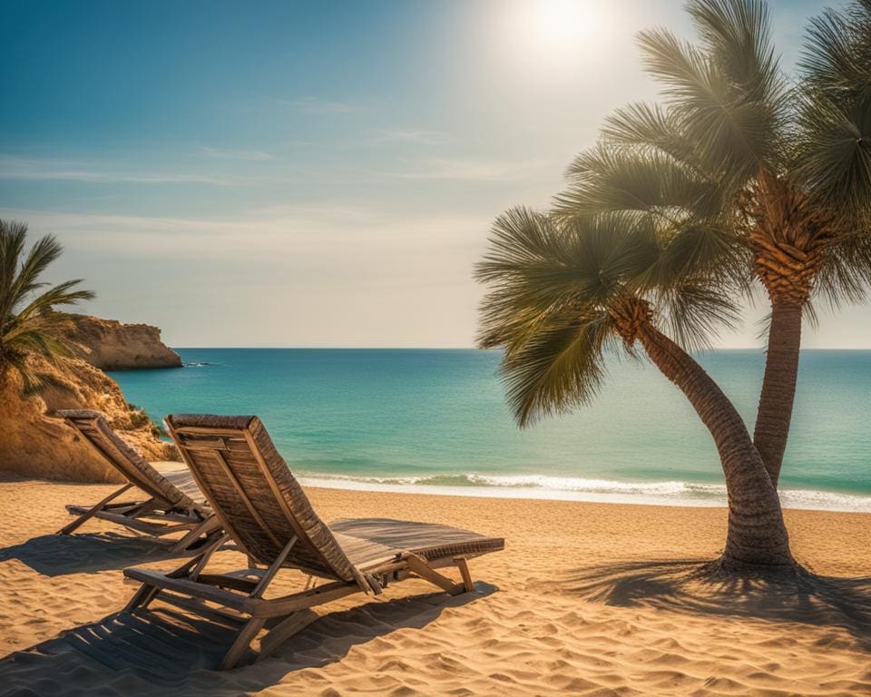Portugal: Het strand van de Algarve bezoeken.