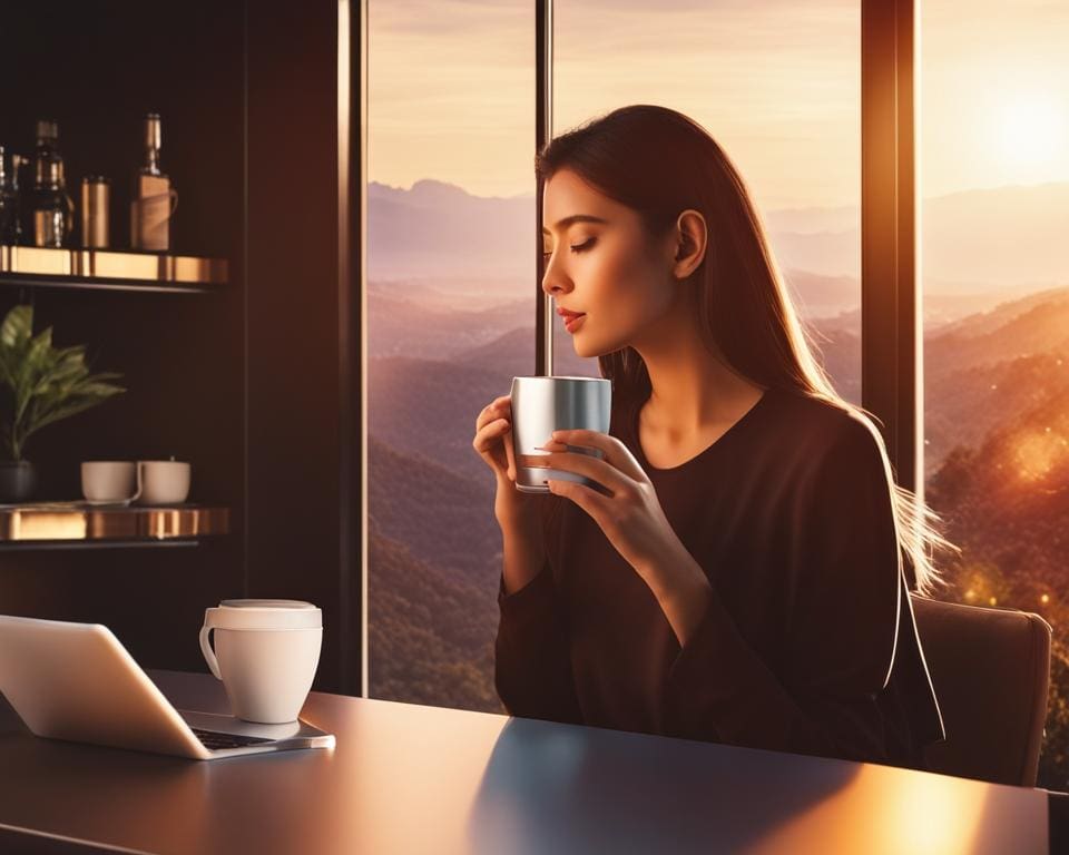 Slimme Koffiemok elektrische beker en geïsoleerde koffiemok