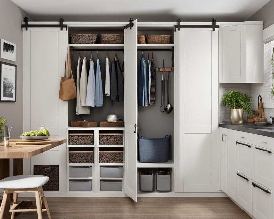 Wat zijn efficiënte opbergoplossingen voor thuis?