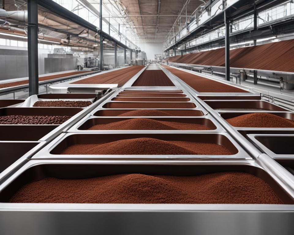 chocolade fabriek