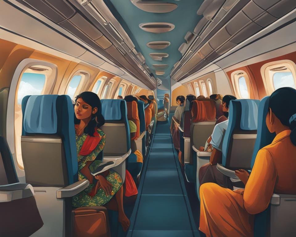 duur vliegreis naar Sri Lanka