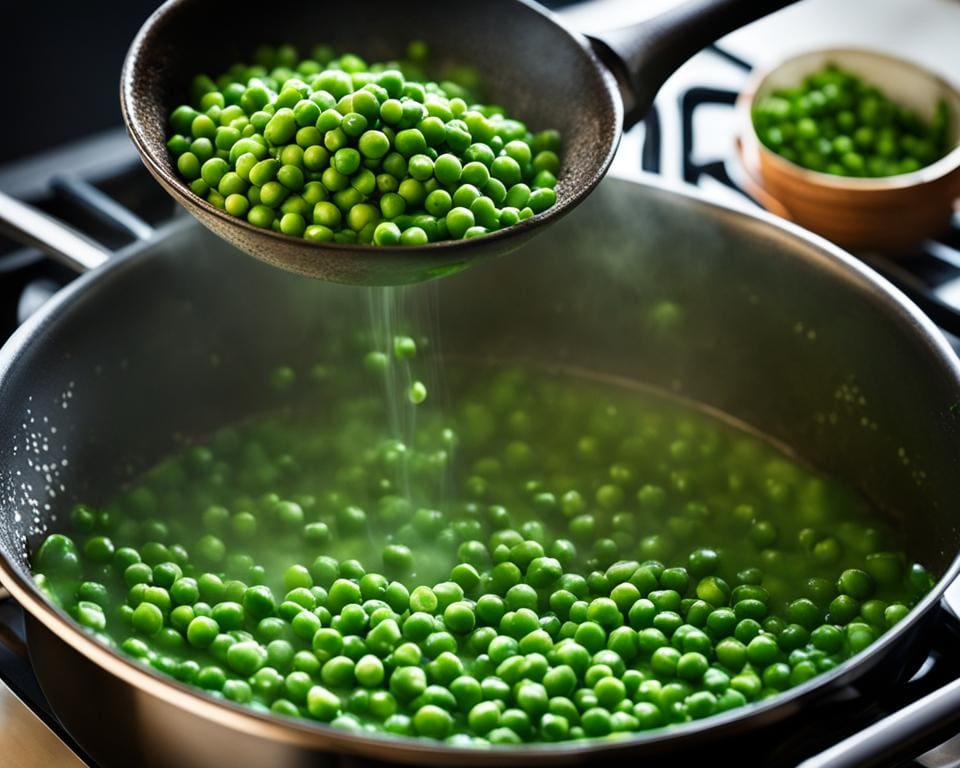 tijd koken diepvries erwten tijd koken diepvries erwten