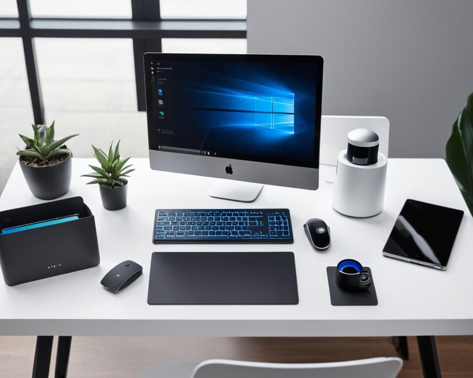 Beveiliging gadgets voor telewerken