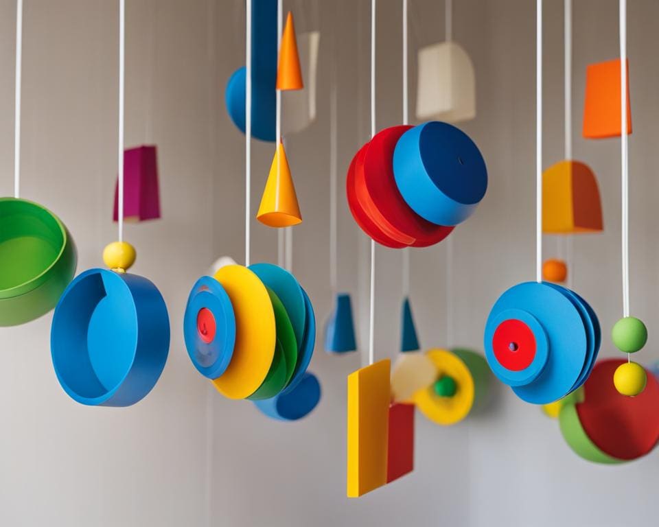Het Koppelen van Visuele en Auditieve Stimulatie met Muziekmobielen