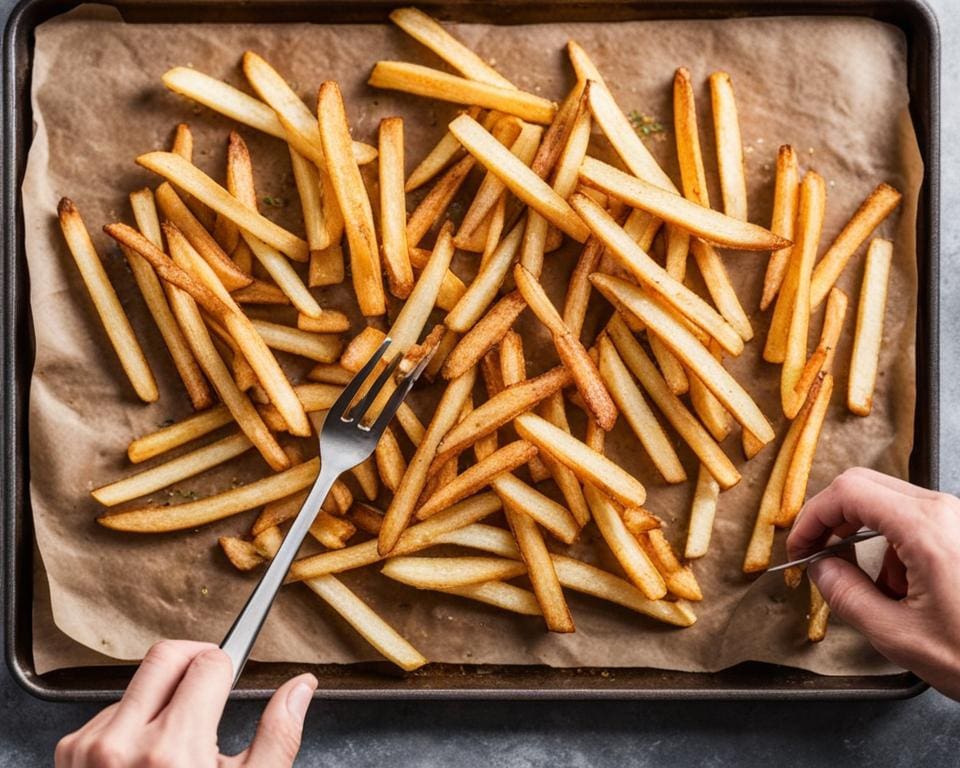 Ideale baktijd voor frieten