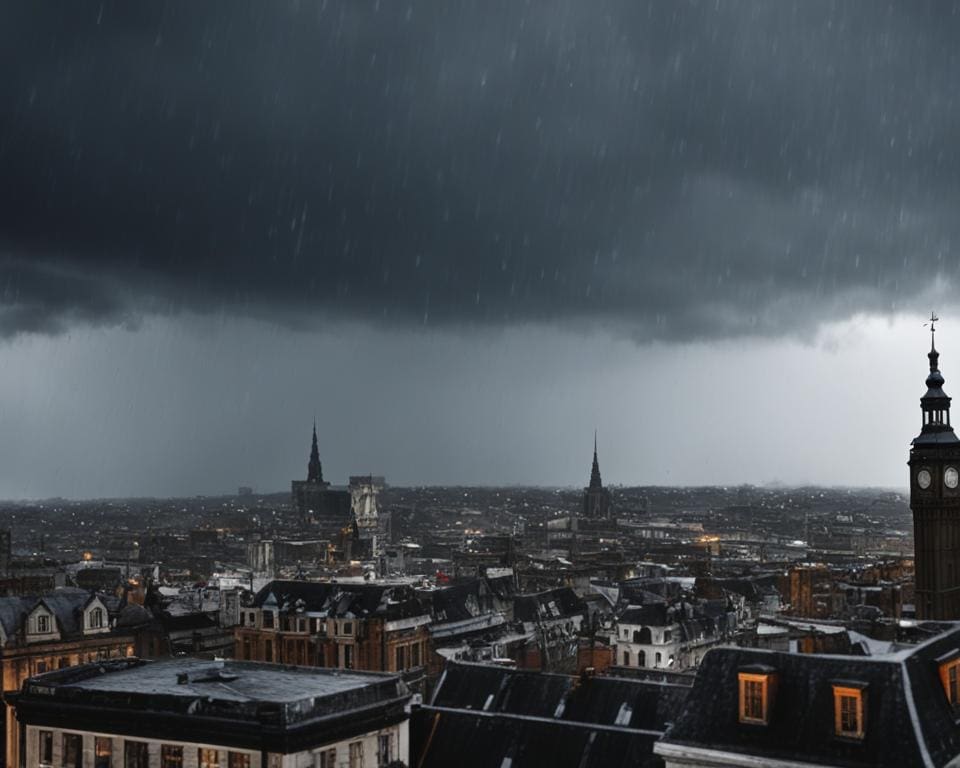 Timing regenbuien