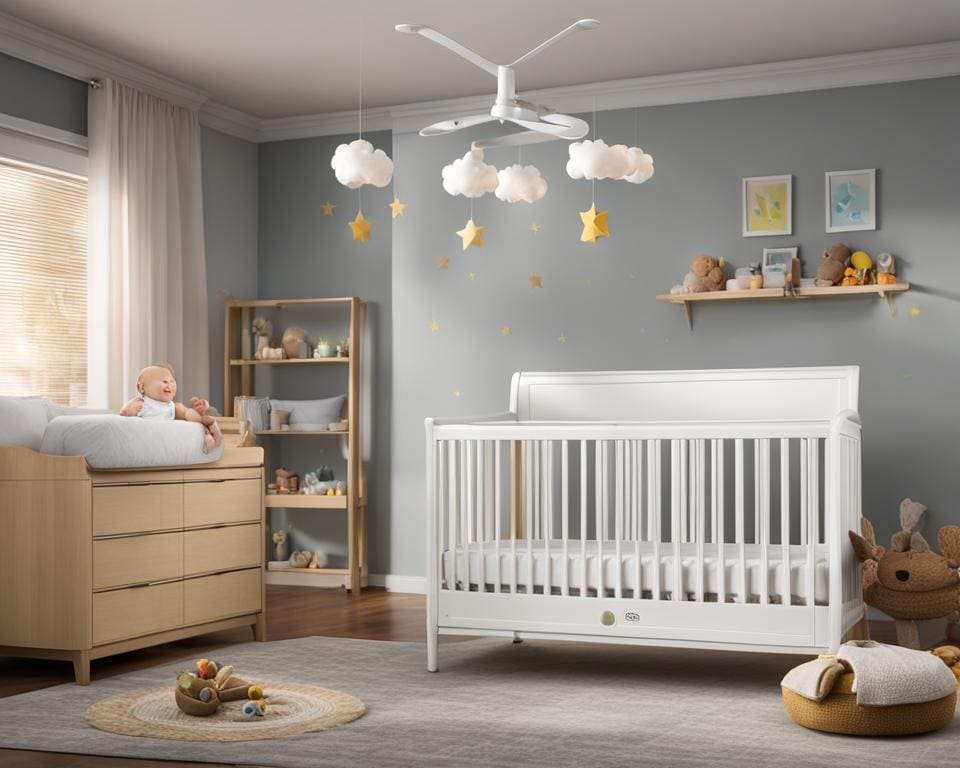 Veiligheidstips voor het gebruik van muziekmobielen in de kinderkamer