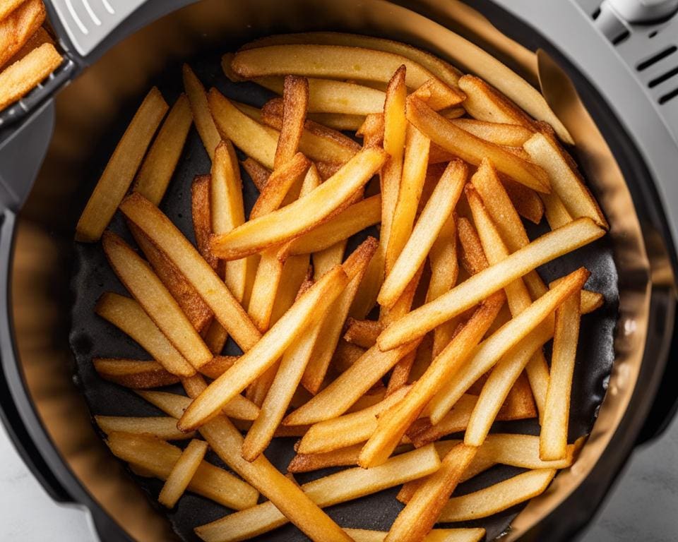 frietjes in airfryer
