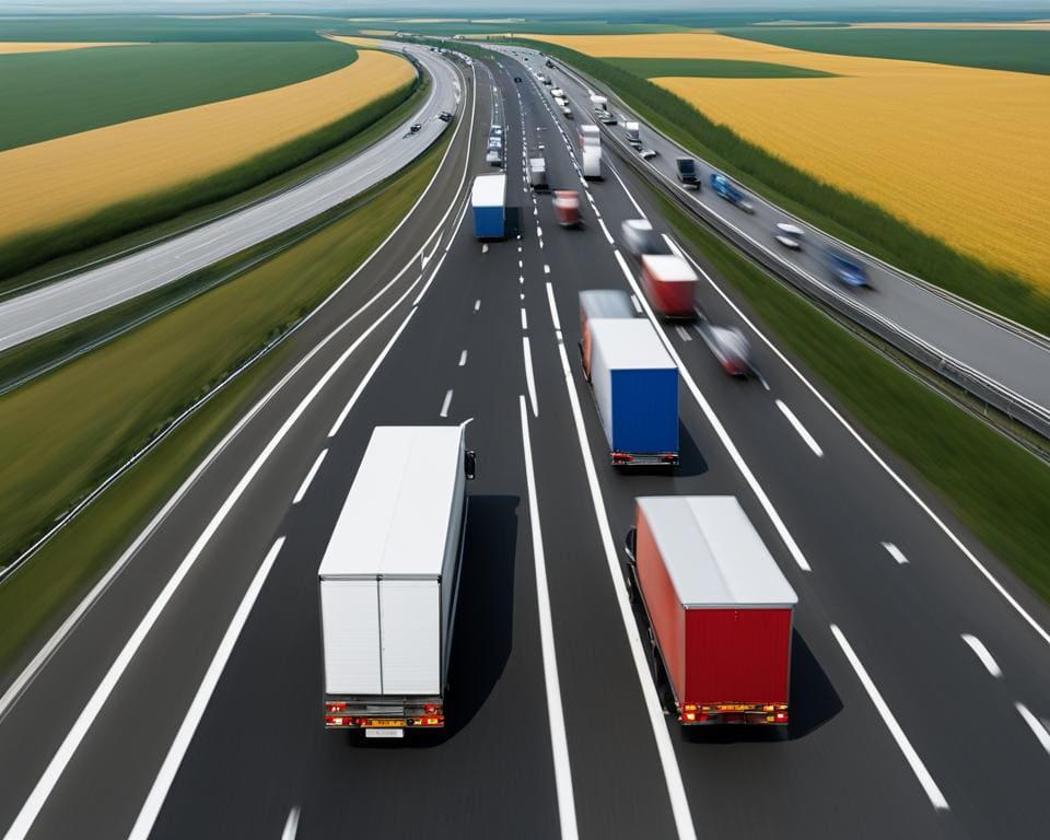 hoe hard mag vrachtwagen in duitsland