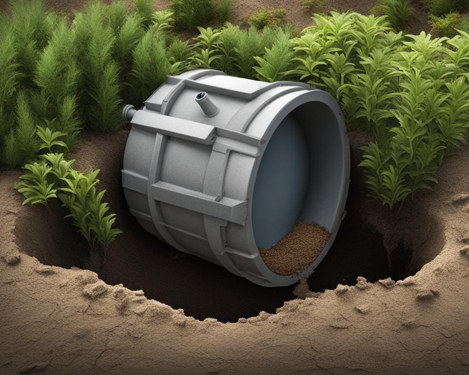 septische tank verzakkingen