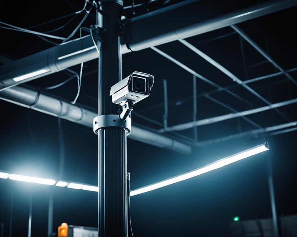 stroomuitval beveiligingscamera's