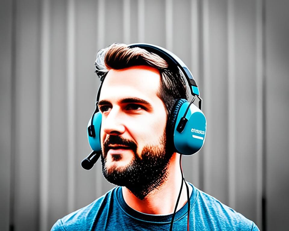 draadloze gehoorbescherming