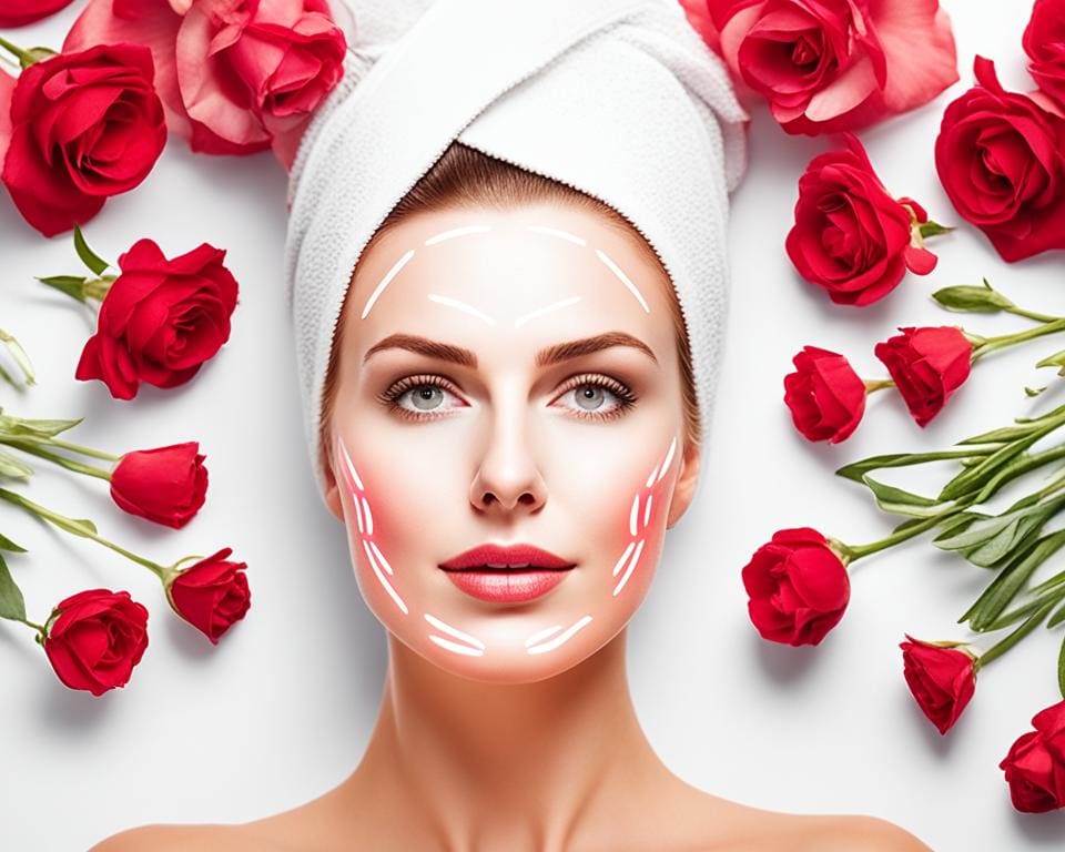 rood licht therapie voor huidverbetering