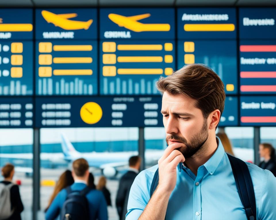 schadevergoeding gemiste vlucht Schiphol