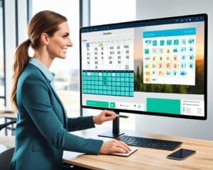 touchscreen kalender