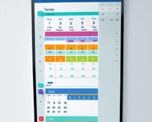 touchscreen kalender