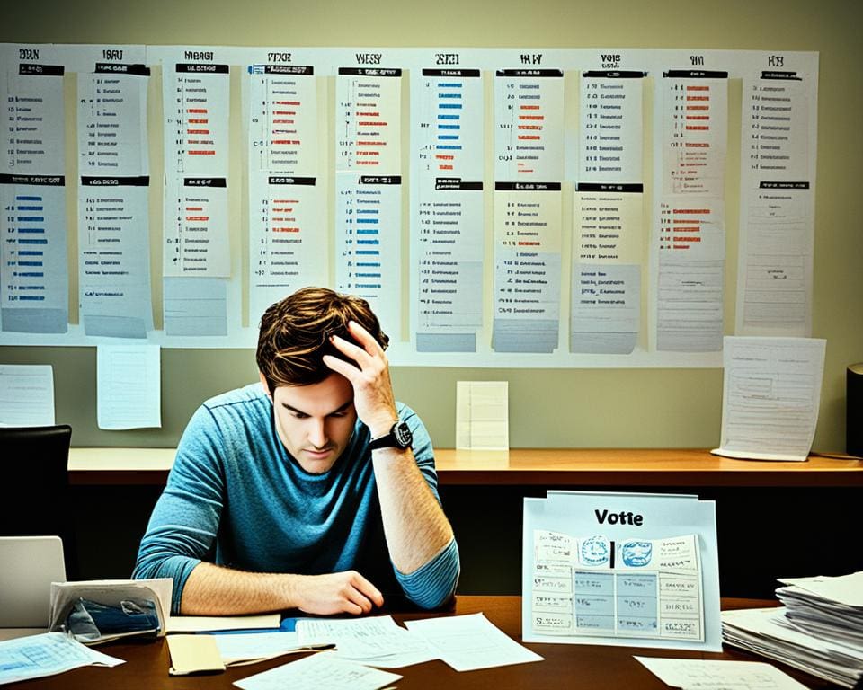 wat als ik niet kan gaan stemmen