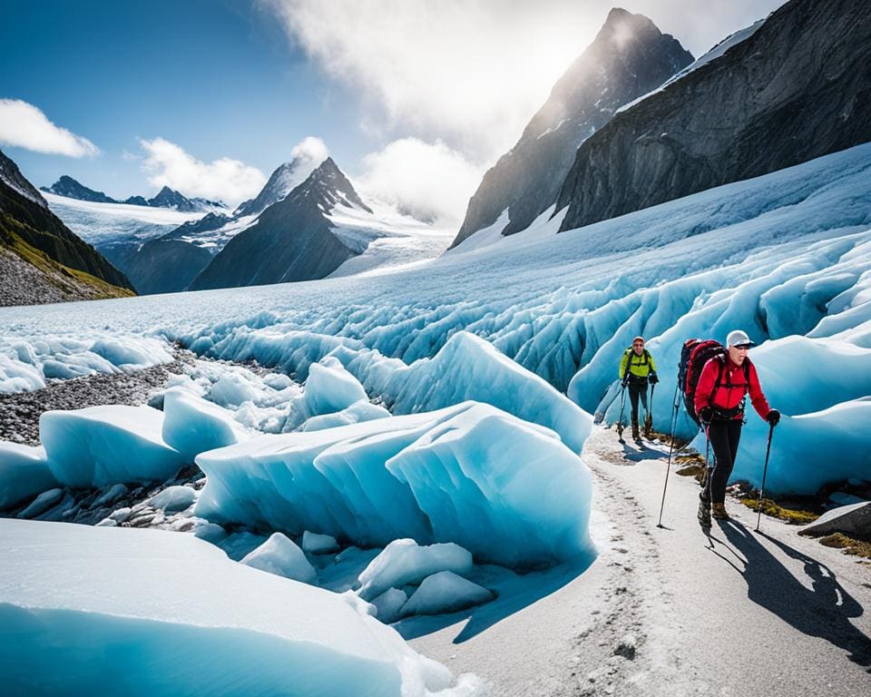 Gletsjerwandeling Zwitserland