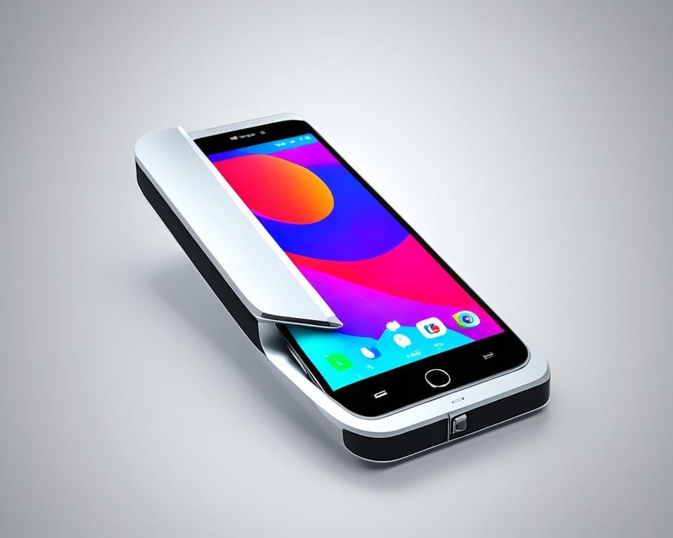 Opvouwbare smartphone
