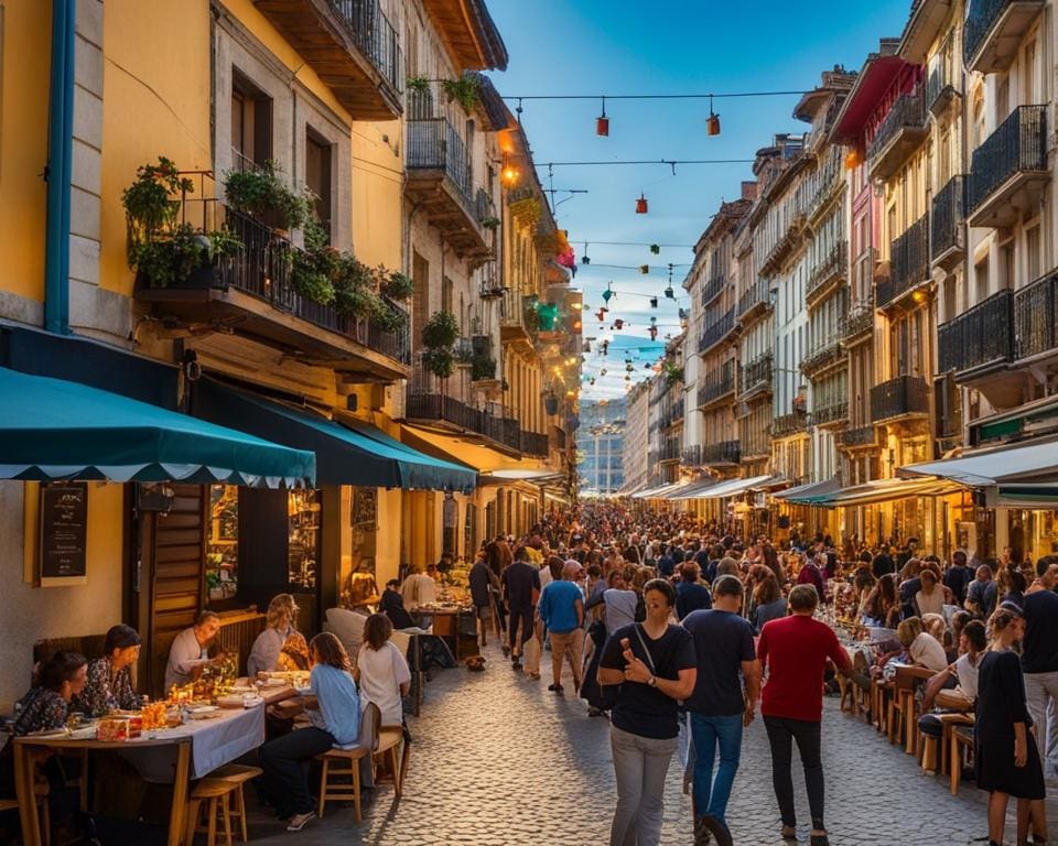 Pintxo's proeven in San Sebastián