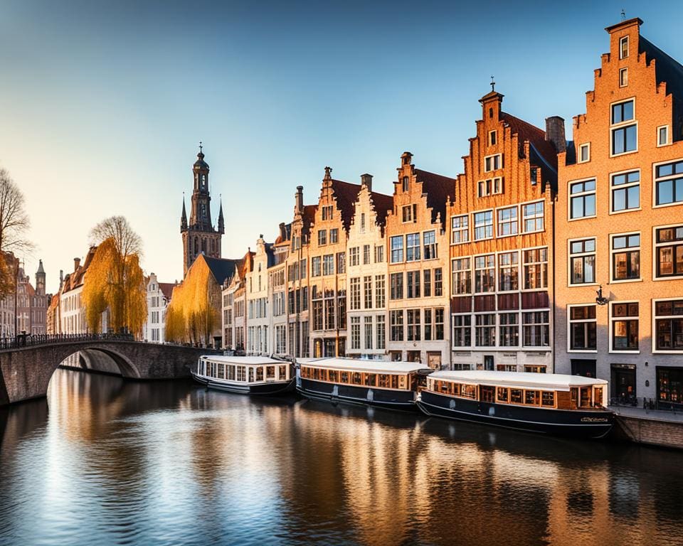 bezienswaardigheden langs de Brugse kanalen