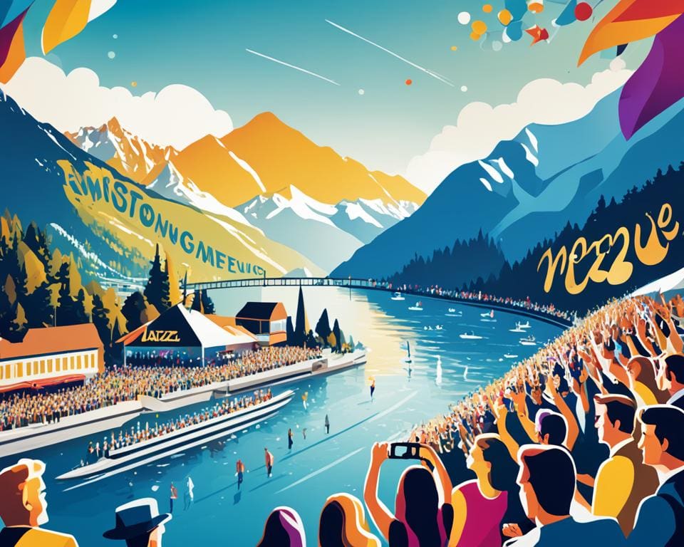 Geniet van de jazzscene in Montreux, Zwitserland