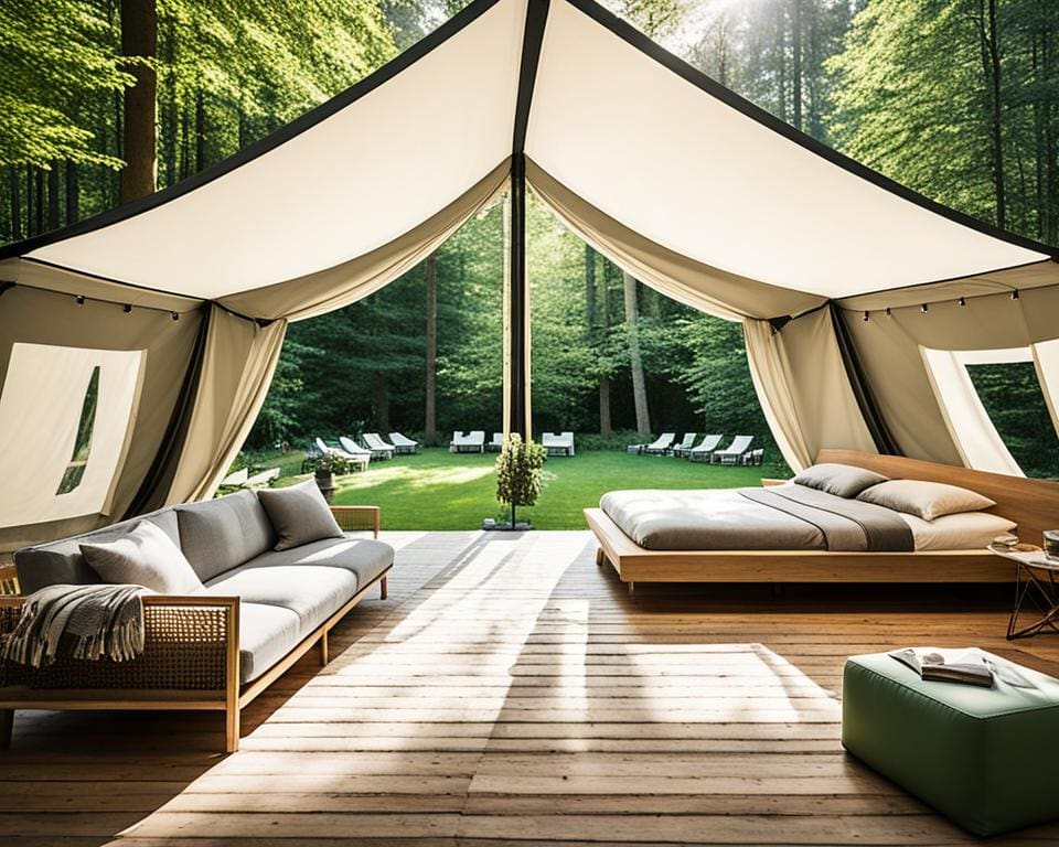 Glamping België