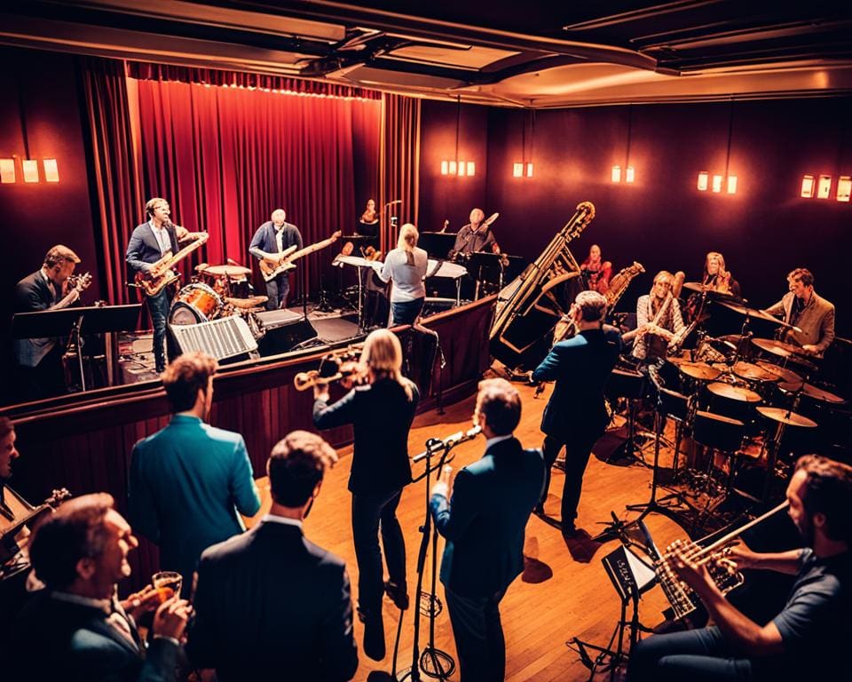 Live jazzoptredens in Montreux